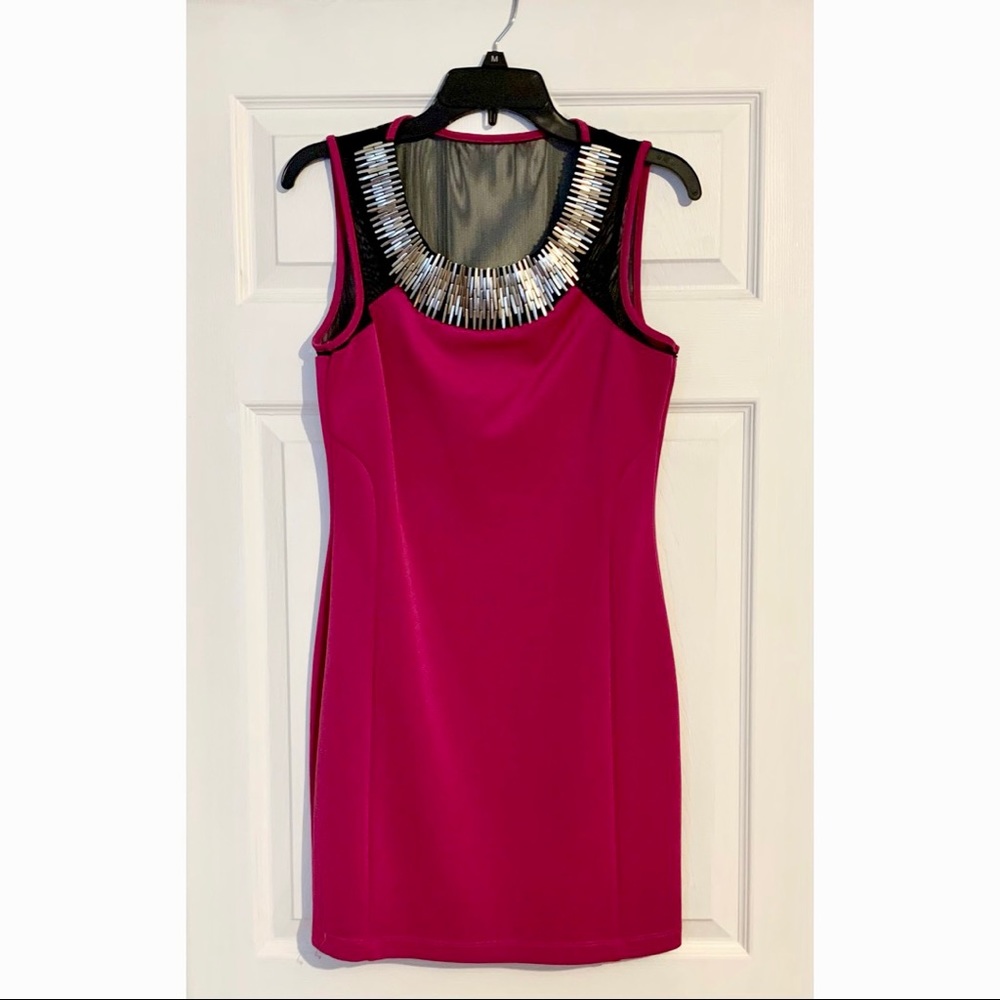 Hot Pink Mini Dress